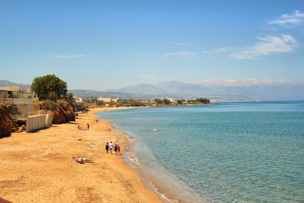 Alkionis Beach Stavromenos ภายนอก รูปภาพ