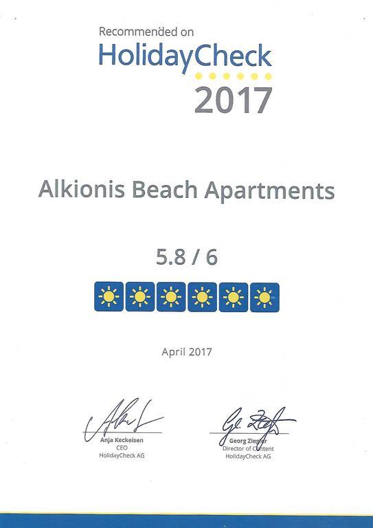 Alkionis Beach Stavromenos ภายนอก รูปภาพ